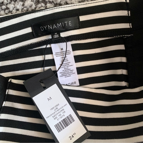 BNWT Dynamite Black & White Skirt - Picture 2 of 5